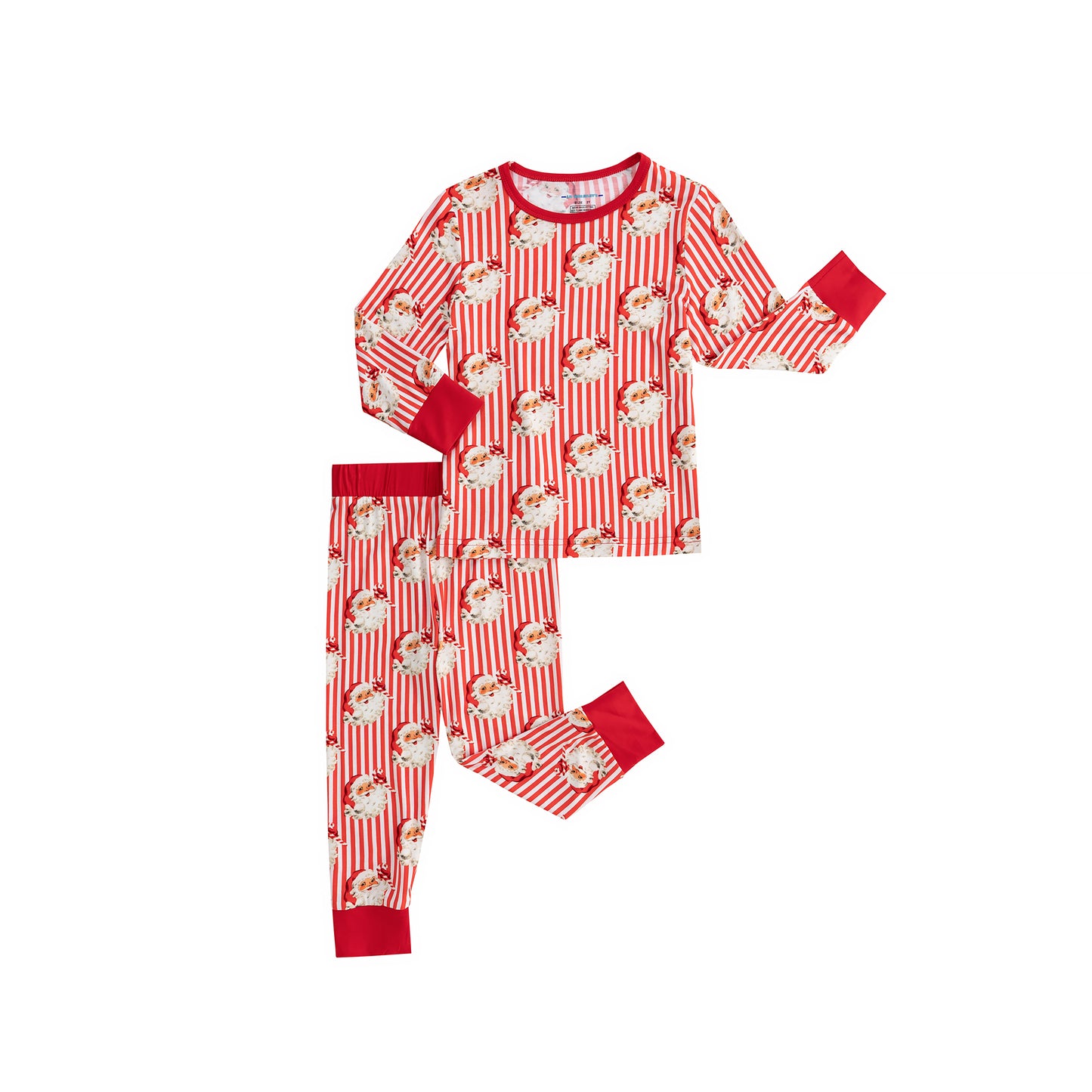 Vintage Santa Bamboo Children's 2 pc Pajamas