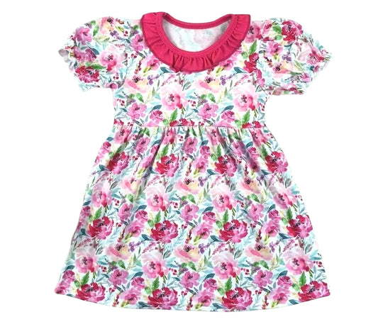 Spring Blooms Girls Dress