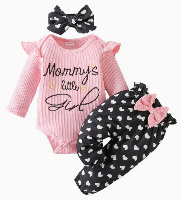 Mommy's Little Girl 3 pc outfit