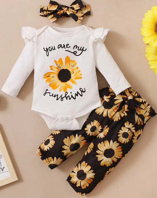 You Are My Sunshine 3 pc outfit